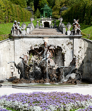 Bild: Kaskade mit Neptunbrunnen