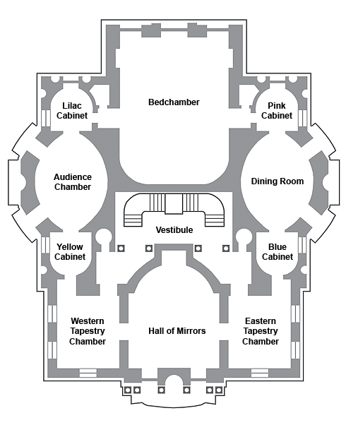 Picture: Plan of the main floor