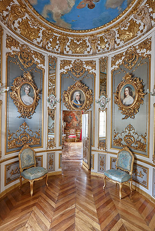 Bild: Schloss Linderhof, Blaues Kabinett