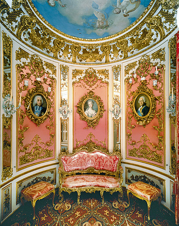 Bild: Schloss Linderhof, Rosa Kabinett